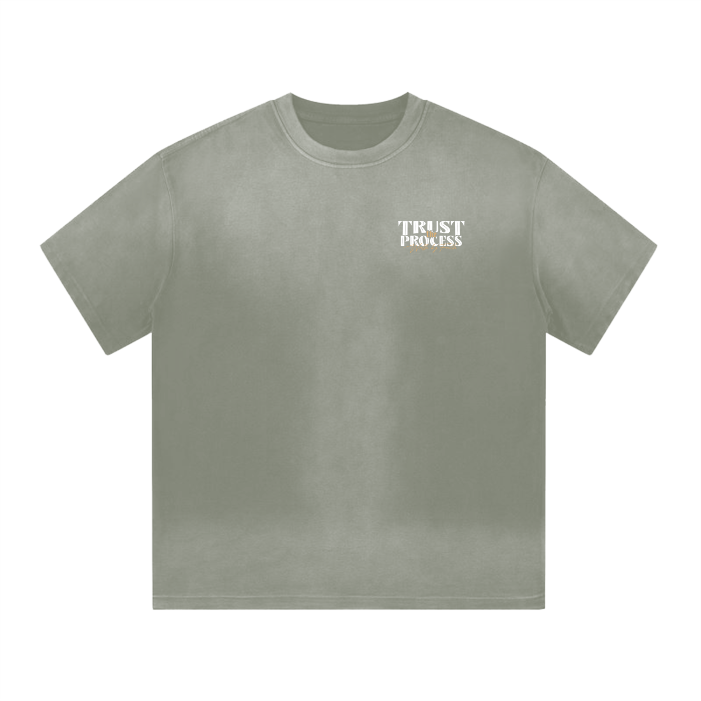 Trust the Process "Origin" Washed Olive T-shirt