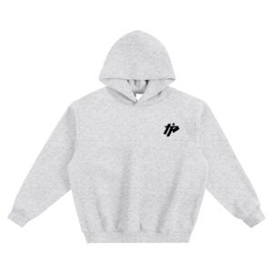 Trust the Process Grey Boxy Hoodie