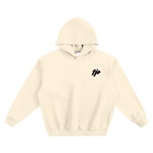 Trust the Process Cream Boxy Hoodie